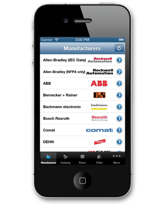 Nova aplicação do Portal de Dados Eplan para iPhone e iPad